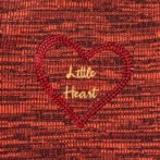 Girls Graphic 100%Organic Cotton Girls Sweater-Red - Image 2