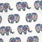Boys Elephant Printed Kurta & Pajama Set - Image 3